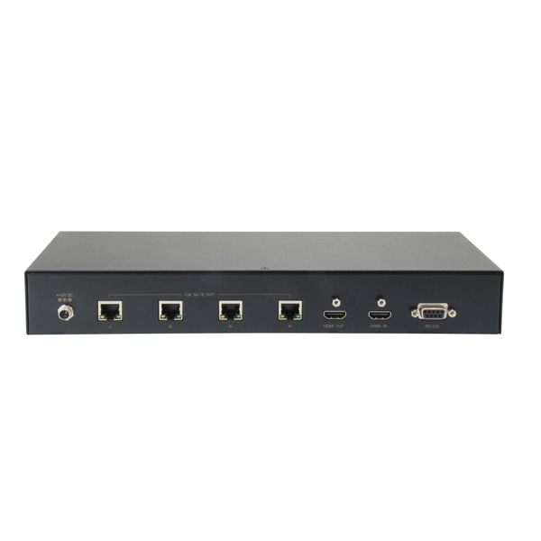 Levelone HVE-9214PT 4-Port HDBaseT HDMI over Cat.5 PoE Transmitter