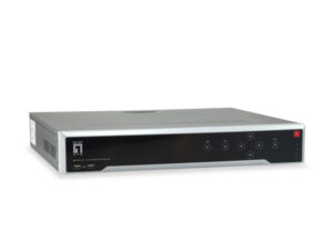 Levelone NVR-1332 GEMINI 32-Channel Network Video Recorder, H.265