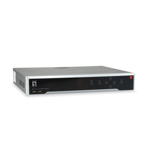 NVR-1332 Levelone NVR-1332 GEMINI 32-Channel Network Video Recorder, H.265