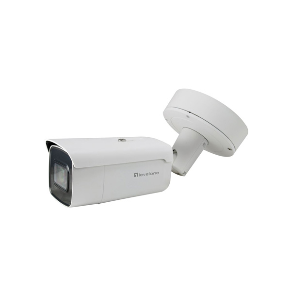 FCS-5096 Levelone FCS-5096 GEMINI Fixed IP Network Camera, 2-Megapixel, H.265, 802.3at, 4.3X Optical Zoom, IR 50 meter, IP67, IK10