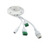 FCS-5095 Levelone FCS-5095 GEMINI ZOOM IP NETWORK CAMERA, 8-MEGAPIXEL, H.265, 802.3AT POE, 4.3X OPTICAL ZOOM, IR 60 METER, IP67, IK10