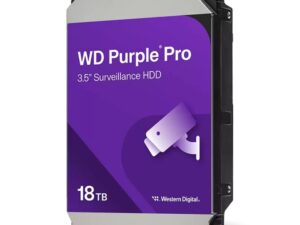 Western Digital WD181PURP HDD WD 3.5" 18TB AV PURPLE PRO SATA 512MB Up 7200 RPM