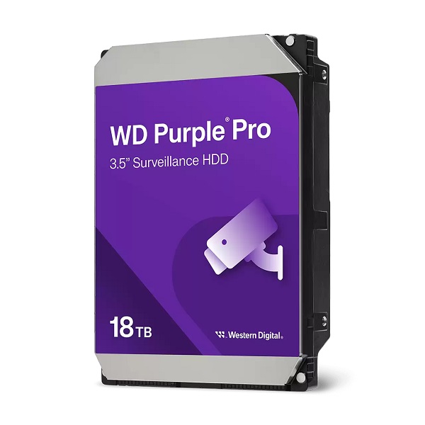Western Digital WD181PURP HDD WD 3.5" 18TB AV PURPLE PRO SATA 512MB Up 7200 RPM