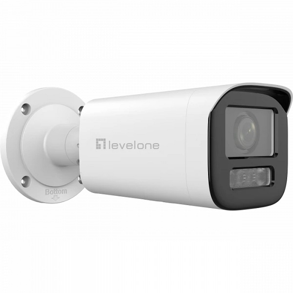FCS-5222 Levelone FCS-5222 GEMINI FIXED IP NETWORK CAMERA, 2 MEGAPIXEL, H.265, 802.3AT, 4.3X OPTICAL ZOOM, IR 60 METER, IP67