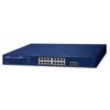 Planet GS-2210-16P2S 16 x GbE PoE 802.3at + 2 x 1G SFP L2 Lite Managed PoE Switch
