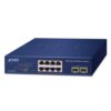 Planet GS-2210-8P2S 8 x GbE PoE 802.3at + 2 x 1G SFP L2 Lite Managed PoE Switch