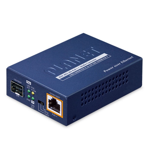 box_GUP-805A-60W_GUP-805A-90W Planet GUP-805A-60W 1000BASE-X SFP to 1000BASE-T 802.3bt 60W PoE++ Media Converter