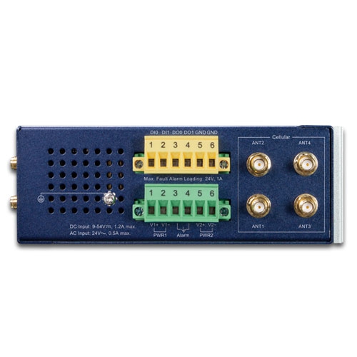 Planet ICG-2515-NR Industrial 5G NR Cellular Gateway with 5-Port 10/100/1000T