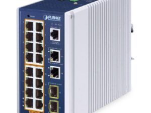 IGS-4215-16P2T2S Planet IGS-4215-16P2T2S 16 X 1G RJ45 POE 802.3AT + 2 X 1G RJ45 + 2 X 1G SFP IGS-4215 L2 INDUSTRIAL SWITCH