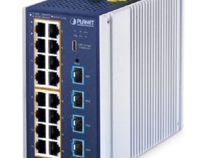 IGS-4215-16P4X Planet IGS-4215-16P4X 16 X 1G RJ45 POE 802.3AT + 4 X 10G/1G SFP IGS-4215 L2 INDUSTRIAL SWITCH