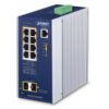 IGS-4215-4UP4T2S Planet IGS-4215-4UP4T2S 4 X 1G RJ45 POE 802.3BT + 4 X 1G RJ45 + 2 X 1G SFP IGS-4215 L2 INDUSTRIAL SWITCH