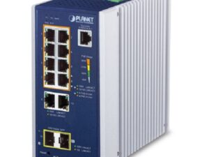 IGS-4215-8UP2T2S Planet IGS-4215-8UP2T2S 8 X 1G RJ45 POE 802.3BT + 2 X 1G RJ45 + 2 X 1G SFP IGS-4215 L2 INDUSTRIAL SWITCH