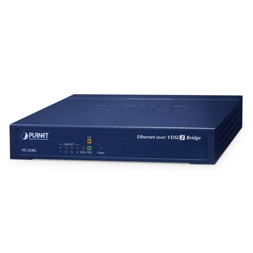 box_VC-234Gv2 Planet VC-234G 4 x GE Ethernet to VDSL2 Media Converter
