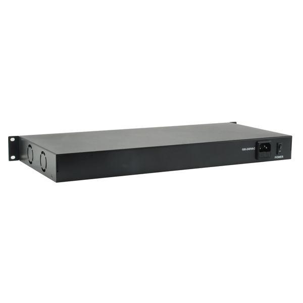 GEP-2622W150_1 Levelone GEP-2622W150 24GE PoE + 2SFP Unmanaged PoE Switch, 150W