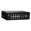 Levelone IGP-1061W120 8 x GbE PoE + 2 x SFP with 120W Power Supply L2 Managed Industrial PoE Switch