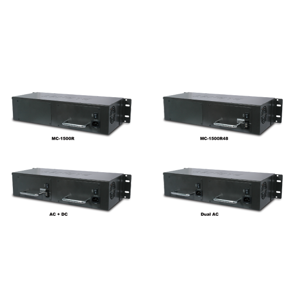 Planet MC-1500R48 15-Slot Media Converter Chassis (DC Power)