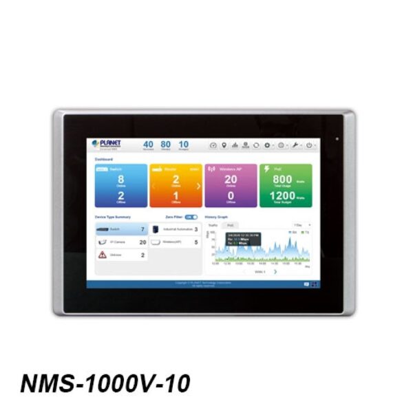 box-nms-1000v-10-01-1000x1000 Planet NMS-1000V-10 Network Management Controller with 10” LCD Touch Screen