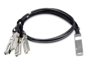 box_CB-QSFP4X10G-1M Planet CB-QSFP4X10G-1M 40G QSFP+ to 4 10G SFP+ Direct Attached Copper Cable (1M in length)