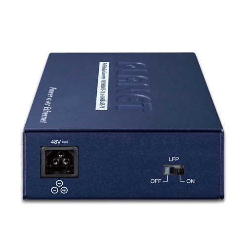 box_FTP-802S15v1.1_02 Planet FTP-802S15 10M/100M RJ45 PoE to 100BASE-FX (SC, SM 15KM) Media Converter