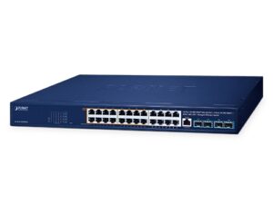 Planet GS-4210-16UP8T4X 16 x GbE PoE 802.3bt + 8 x GbE + 4 x 10G SFP L2 Managed PoE Switch