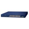 Planet GS-4210-24P2S 24 x PoE 802.3at 370W + 2 x 2.5G/1G SFP L2 Managed PoE Switch