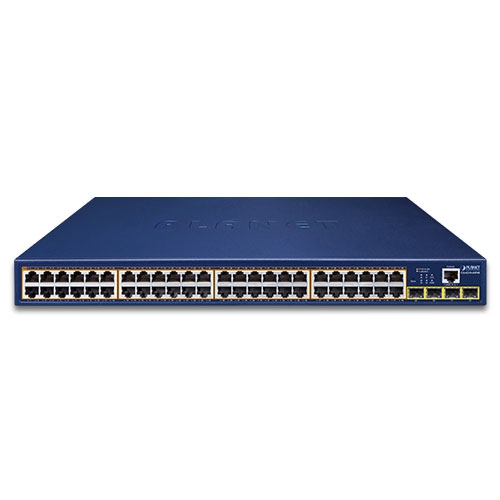box_GS-4210-48P4Sv3_01 Planet GS-4210-48P4S 48GE PoE + 4SFP L2 Managed PoE Switch