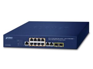 Planet GS-4210-8P2C 8 x GbE PoE 30W + 2 x GbE + 2 x SFP