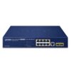 box_GS-4210-8P2Sv3_01 Planet GS-4210-8P2S 8GE PoE + 2SFP L2 Managed PoE Switch
