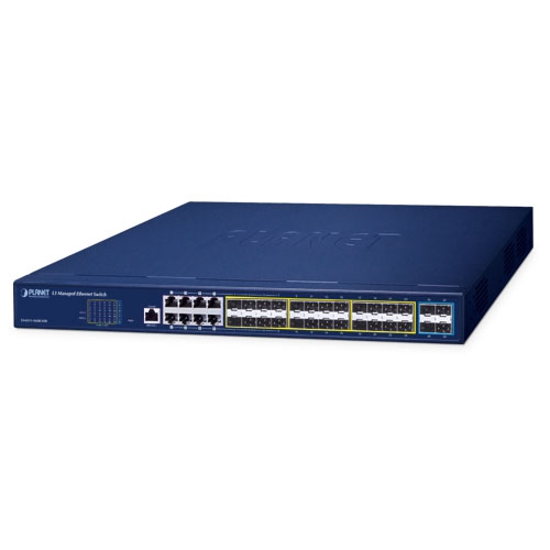 Planet GS-6311-16S8C4XR 16 x 100M/1G SFP + 8 x GbE/SFP Combo + 4 x 10G SFP+ RPSU L3 Managed Switch