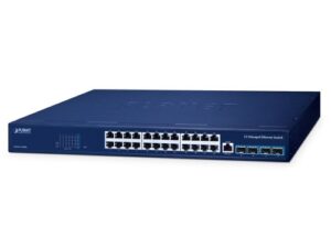 Planet GS-6311-24T4X 24 x GbE + 4 x 10G SFP+ L3 Managed Switch