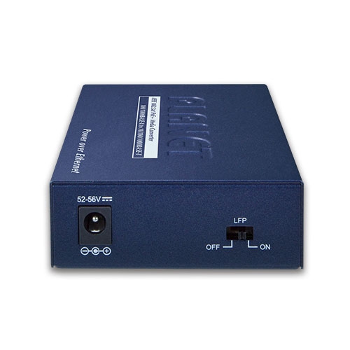 Planet GTP-802S 100/1000BASE-X to 10/100/1000BASE-T PoE+ Media Converter