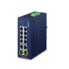 Planet IFGS-1022TF 8 x Port 10/100TX + 2-Port Gigabit TP/SFP Combo Industrial Switch