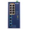 box_IGS-1000-8UP4X_01 Planet IGS-1000-8UP4X 8 x GbE PoE 802.3bt + 4 x 10G SFP Industrial PoE Switch