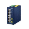 Planet IGS-4215-16T2S 16 x 10/100/1000T + 2-Port 100/1000X SFP L2 Managed Industrial Switch