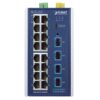 box_IGS-4215-16T4X_01 Planet IGS-4215-16T4X 16 x GbE + 4 x 10G L2 Managed Industrial Switch