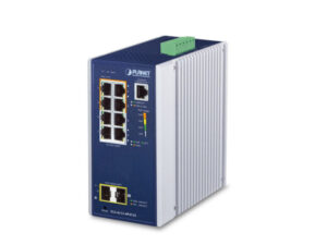Planet IGS-4215-4P4T2S Industrial 4-Port 10/100/1000T 802.3at PoE + 4-Port 10/100/1000T + 2-Port 100/1000X SFP Managed Switch (-40~75 degrees C)