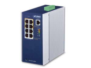 Planet IGS-4215-4P4T Industrial 4-Port 10/100/1000T 802.3at PoE + 4-Port 10/100/1000T Managed Switch (-40~75 degrees C)