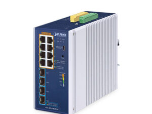 Planet IGS-4215-8UP4X 8 x GbE PoE 802.3bt + 4 x 10G SFP L2+ Managed Industrial PoE Switch