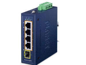 box_IGS-514PT Planet IGS-514PT 4 x GbE 802.3at + 1G SFP Reliable Industrial PoE Switch