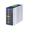 Planet IGS-6325-16P4S 16 x GbE PoE + 4 x 2.5G/1G SFP L3 Managed Industrial PoE Switch