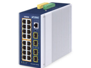 Planet IGS-6325-16P4S 16 x GbE PoE + 4 x 2.5G/1G SFP L3 Managed Industrial PoE Switch