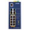 Planet IGS-6325-8UP2S2X 8 x GbE 802.3bt PoE + 2 x SFP + 2 x 10G SFP+ L3 Managed Industrial Switch