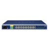 Planet IGS-R4215-24T4X 24 x GbE + 4 x 10G SFP+ L2 Managed Industrial Switch