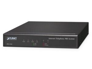 Planet IPX-1102 100 User with 2 FXO Asterisk IP PBX System