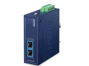 box_IXT-815AT Planet IXT-815AT 2 x Port 10G/2.5G/1G/100BASE-X SFP+ Compact Industrial Media Converter