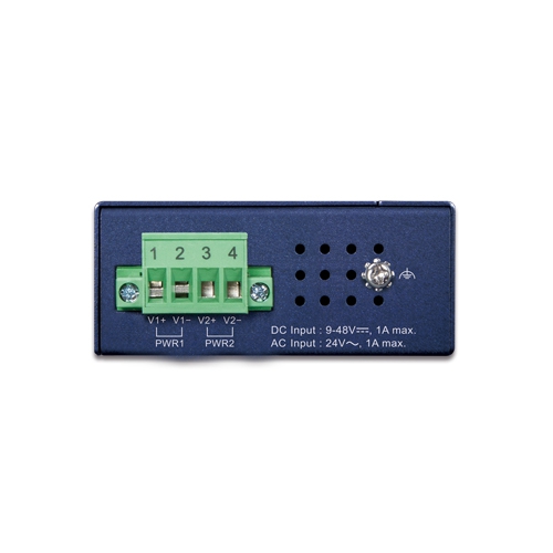 Planet IXT-815AT 2 x Port 10G/2.5G/1G/100BASE-X SFP+ Compact Industrial Media Converter
