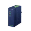 box_IXT-900-2X Planet IXT-900-2X 2 x Port 10GBASE-X SFP+ Industrial Managed Media Converter
