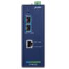 box_IXT-900-2X1PD_01 Planet IXT-900-2X1PD Dual 10GBase-X SFP to 10GBase-T PD Managed Industrial Media Converter