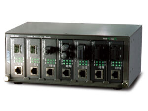 Planet MC-700 7-Slot 10" Rack Media Converter Chassis