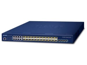 Planet SGS-6310-16S8C4XR 16 x SFP + 8 x SFP/GbE Combo + 4 x 10G SFP+ Stackable L3 Managed PoE Switch